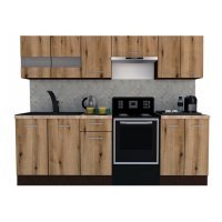 Bucatarie MARINA NEW B 240 Wenge / Decor K365